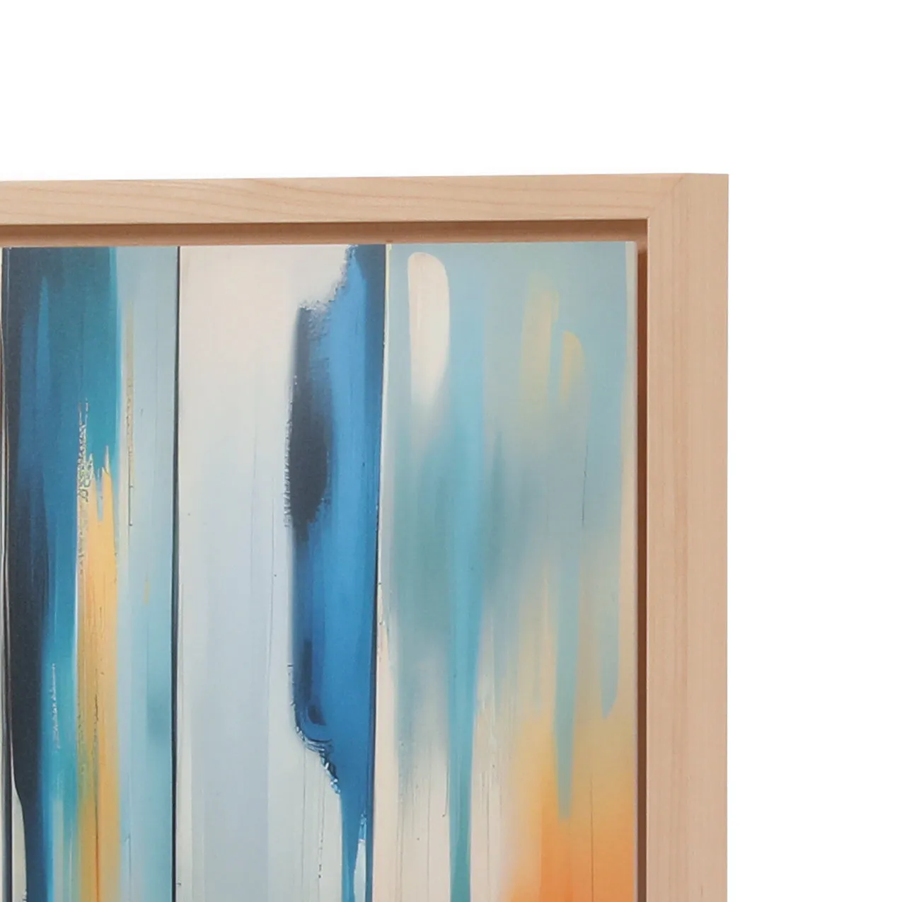 1387 (A D) Blue Stripe Watercolor B