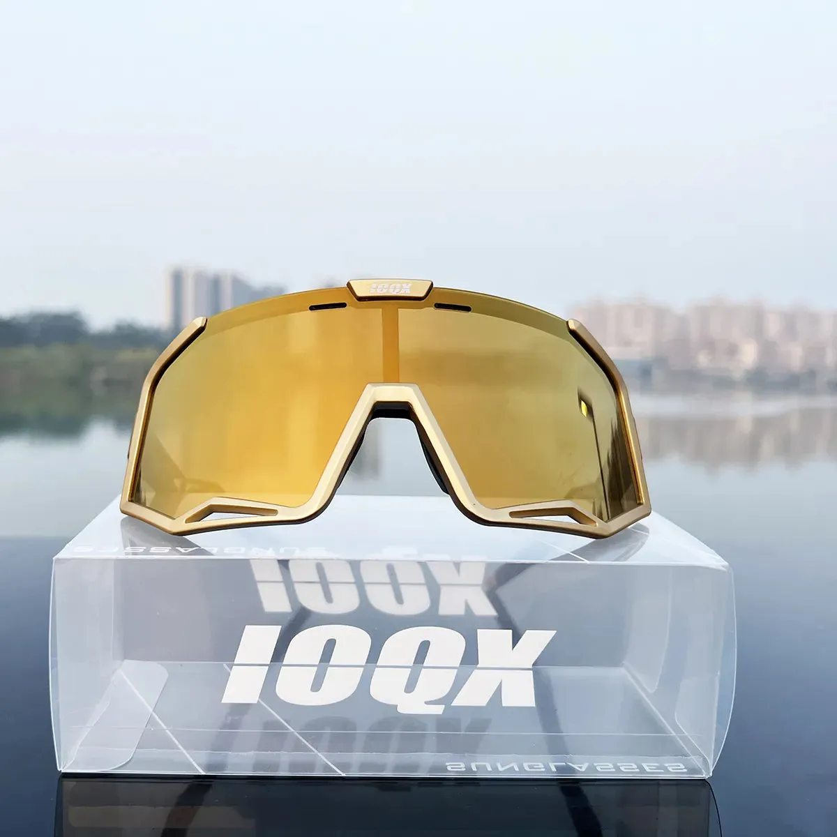 2023 IOQX polarized Outdoor Sports Bike Bicycle Sunglasses Gafas MTB Cycling Glasses Eyewear Peter Goggles eyeglass