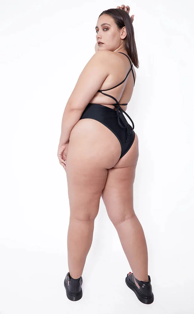 Altar Lace-Up Swimsuit
