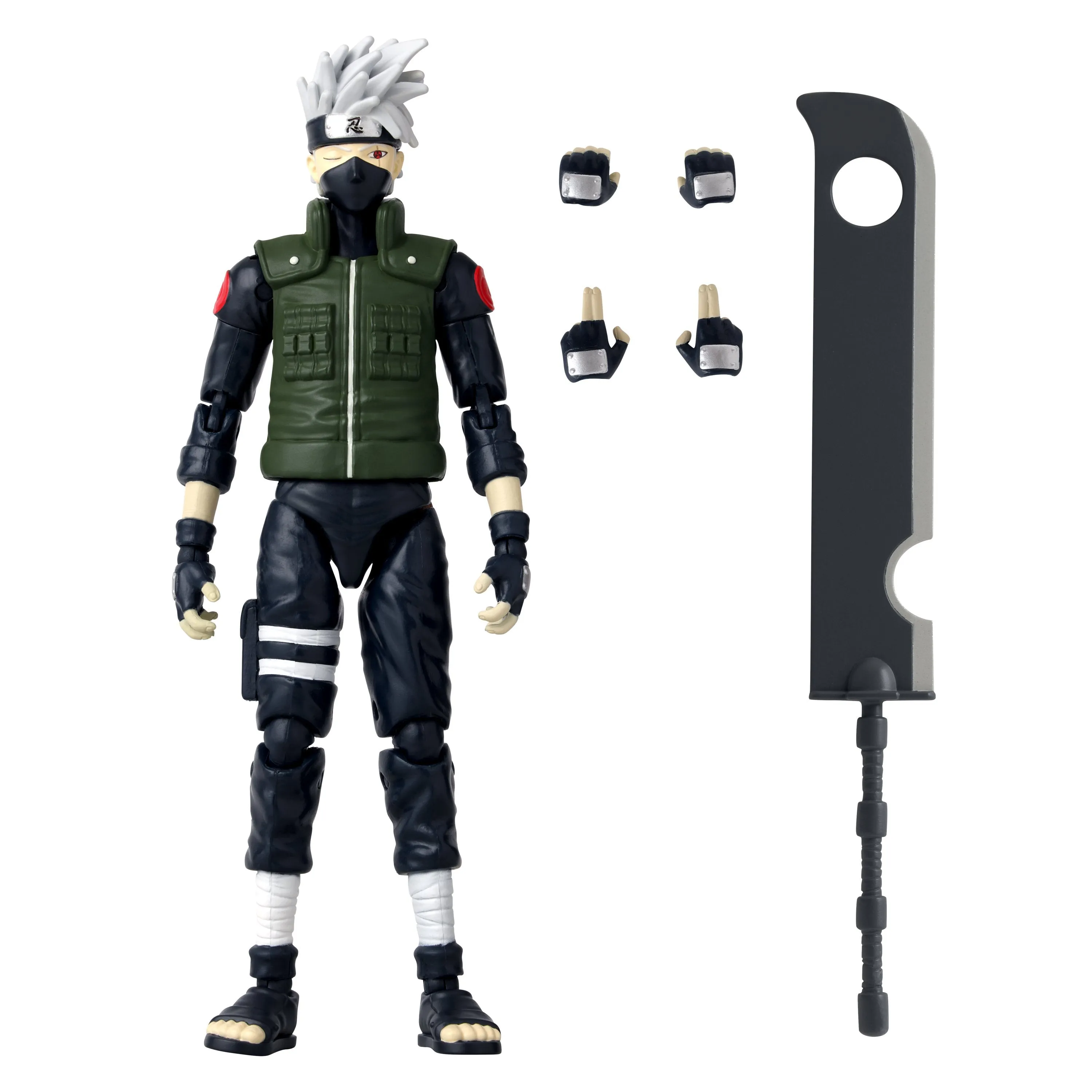 Anime Heroes Naruto Kakashi Hatake (Fourth Great Ninja War) Action Figure