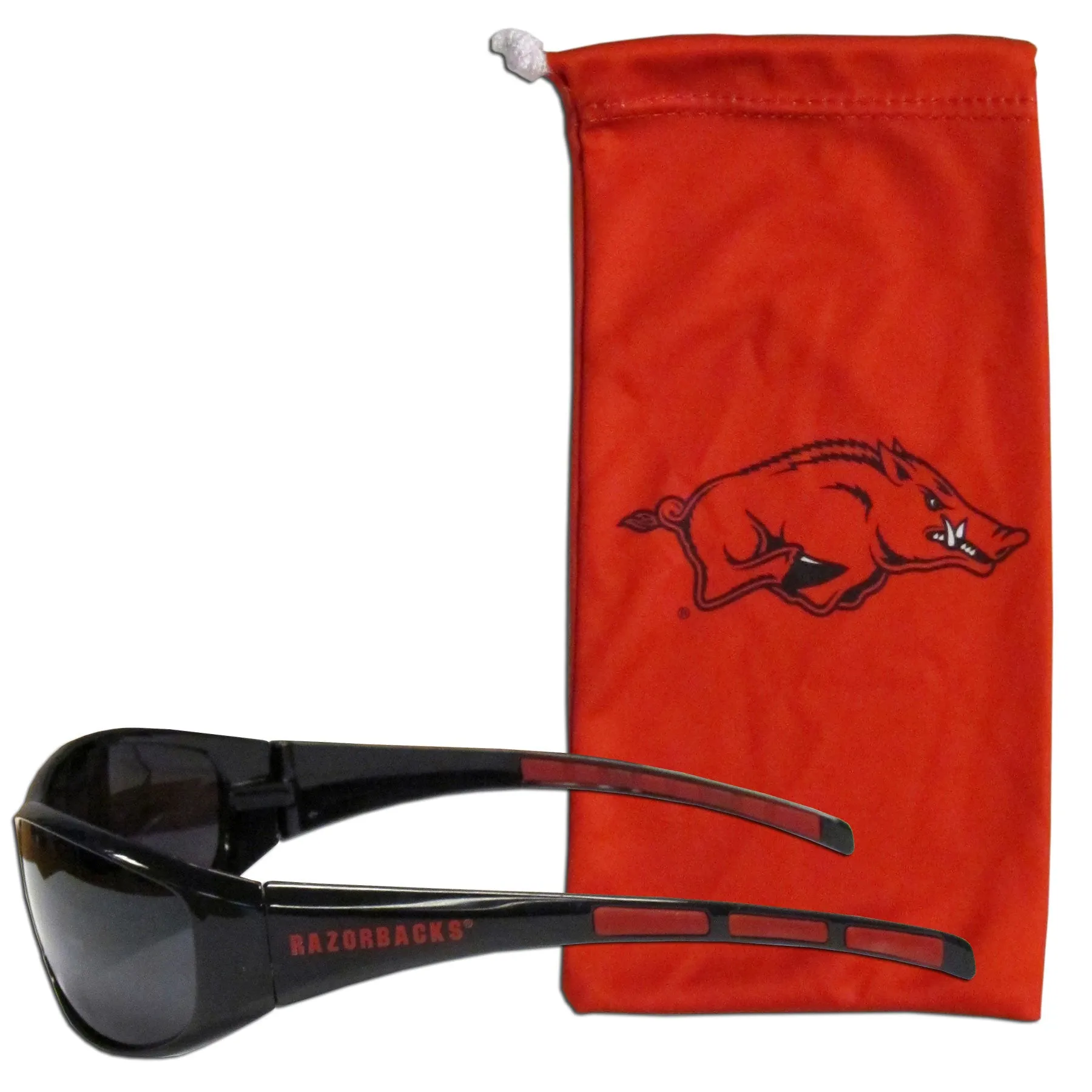 Arkansas Razorbacks Sunglass and Bag Set