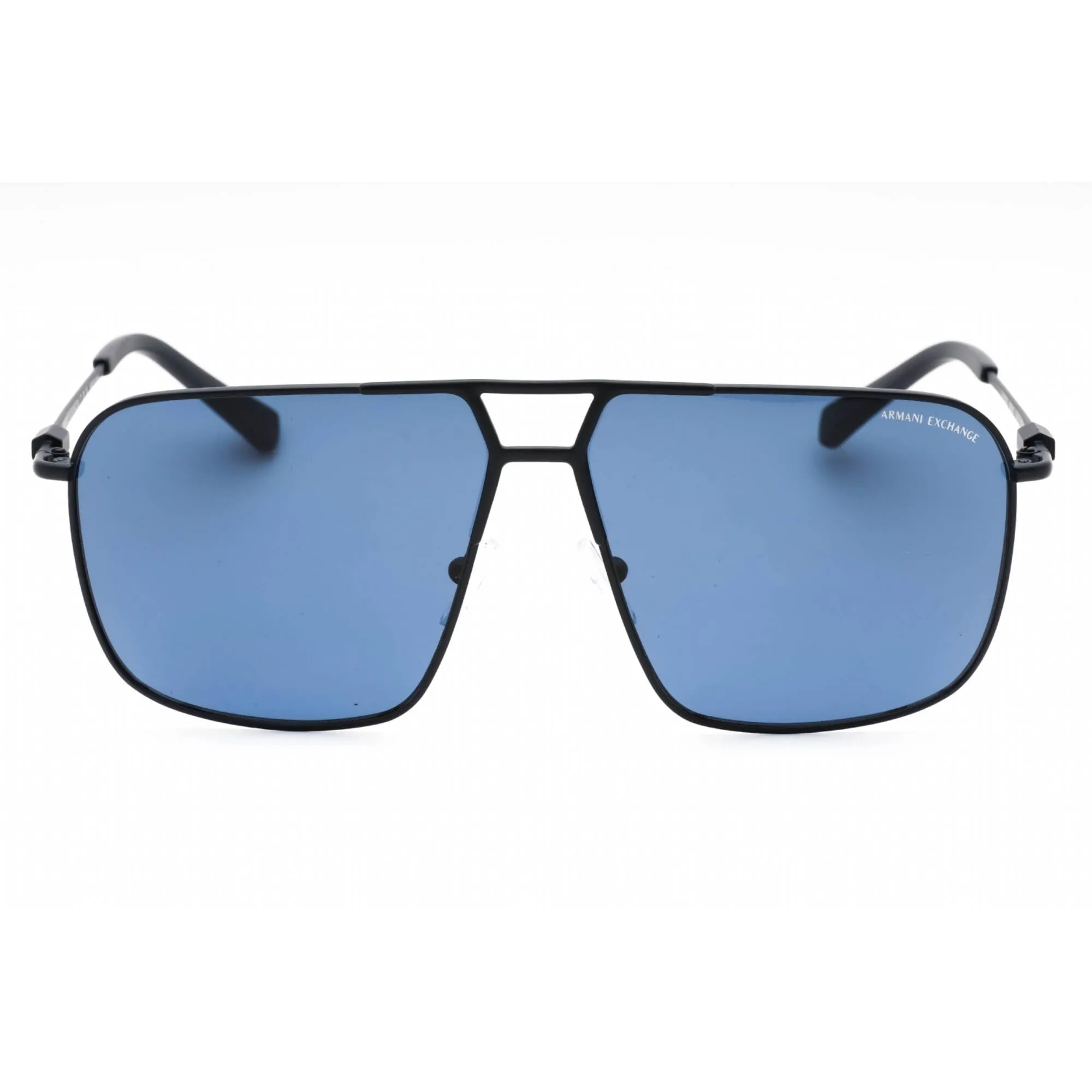 Armani Exchange Men's Sunglasses - Matte Blue Metal Aviator Frame | 0AX2050S 609980