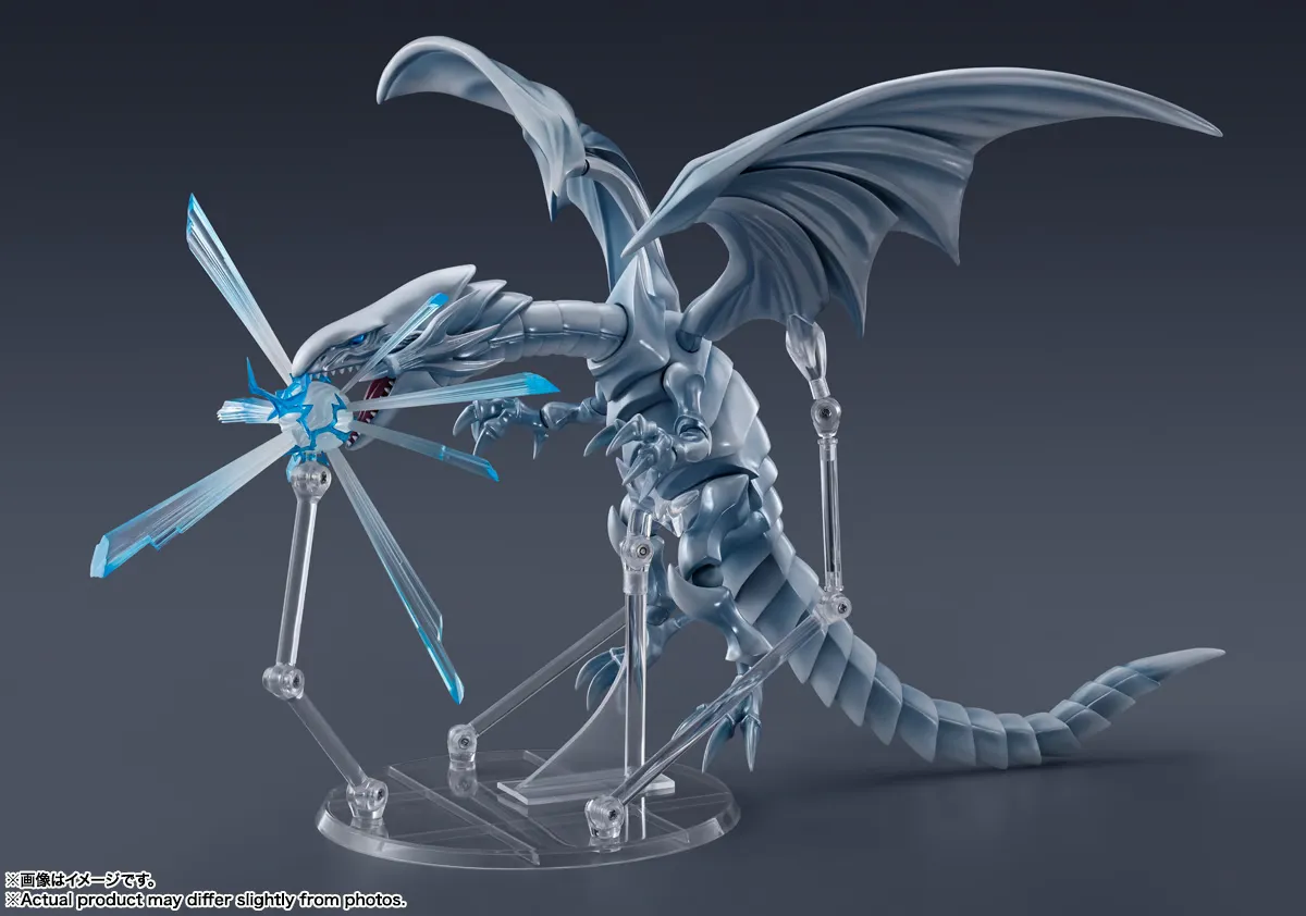 Bandai Tamashii Nations Yu-Gi-Oh Blue Eyes White Dragon S.H. Monsterarts Figure