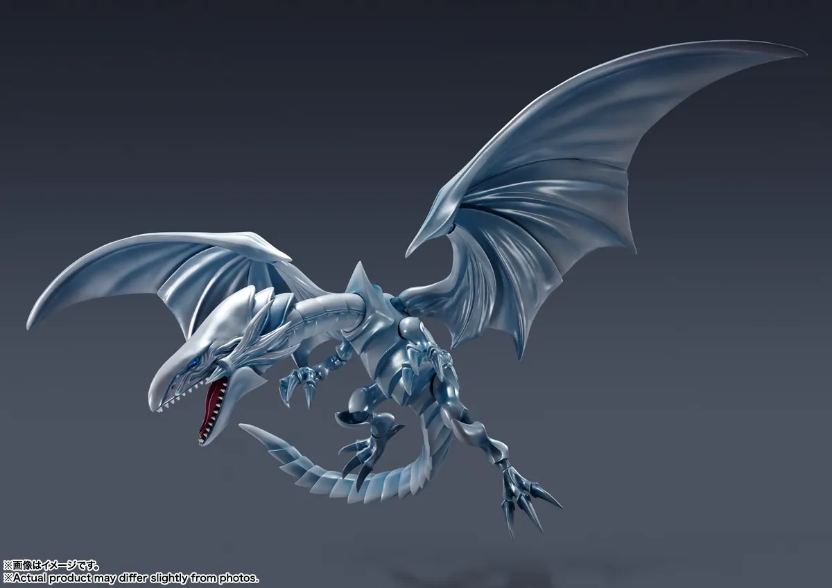 Bandai Tamashii Nations Yu-Gi-Oh Blue Eyes White Dragon S.H. Monsterarts Figure