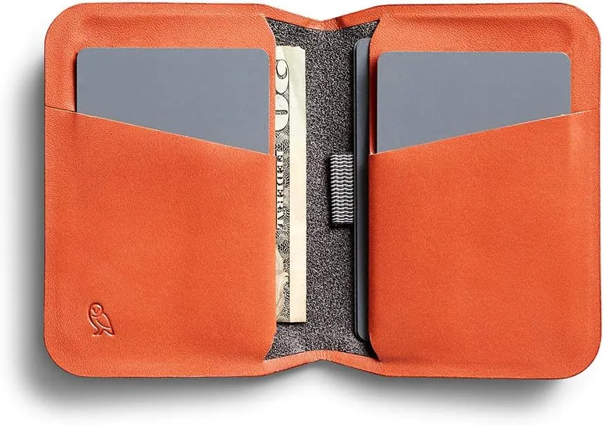 Bellroy Apex Slim Sleeve (Slim Bifold Leather Wallet, RFID Protected) - Indigo