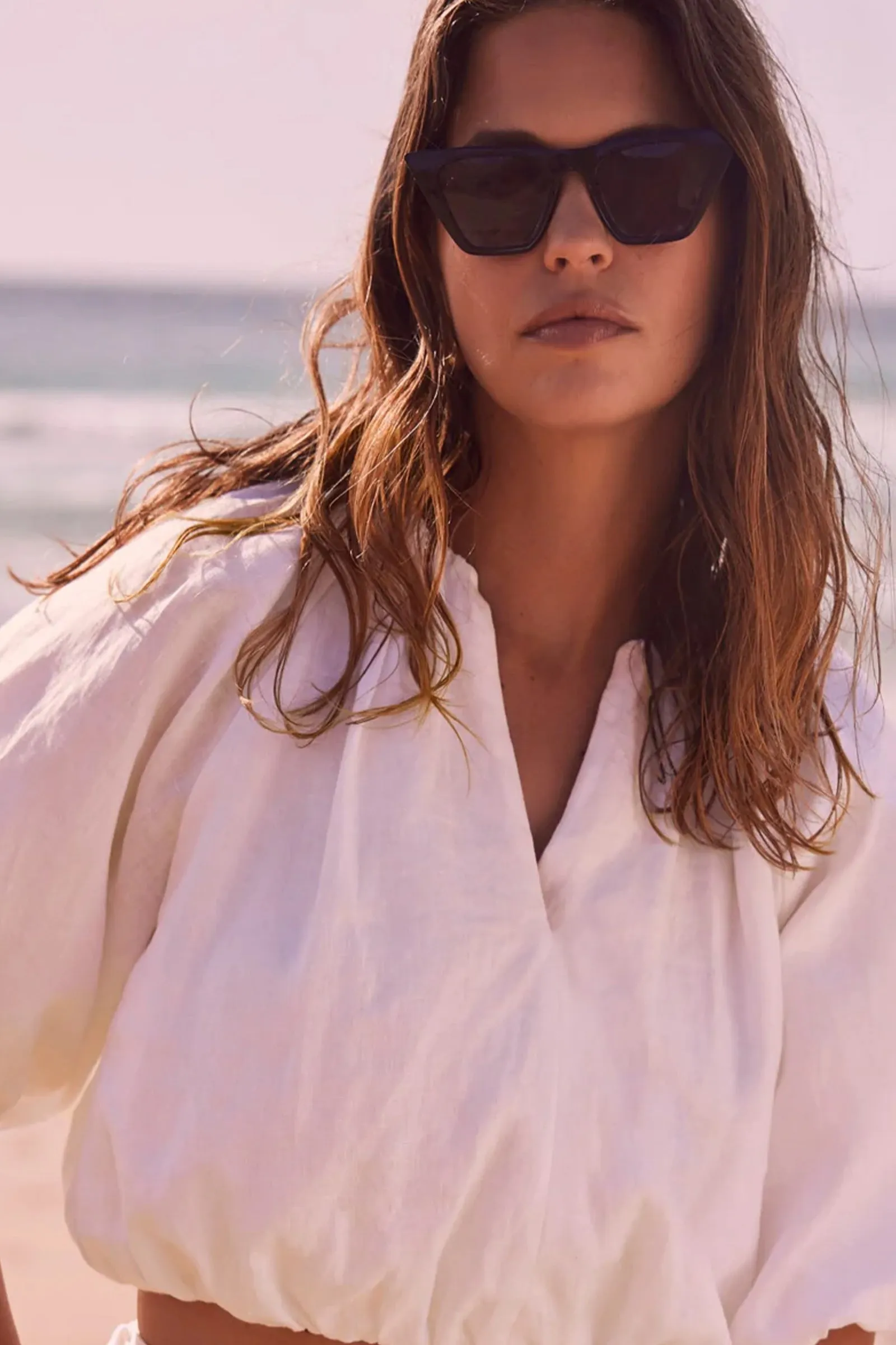 Black Cat Eye Sunglasses