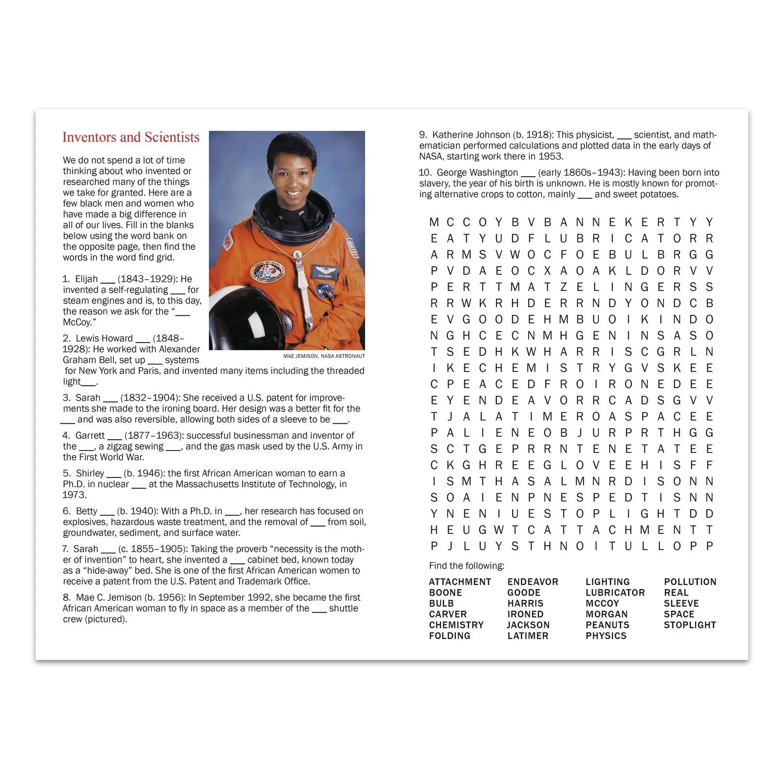 Black History Puzzles - Paperback Book