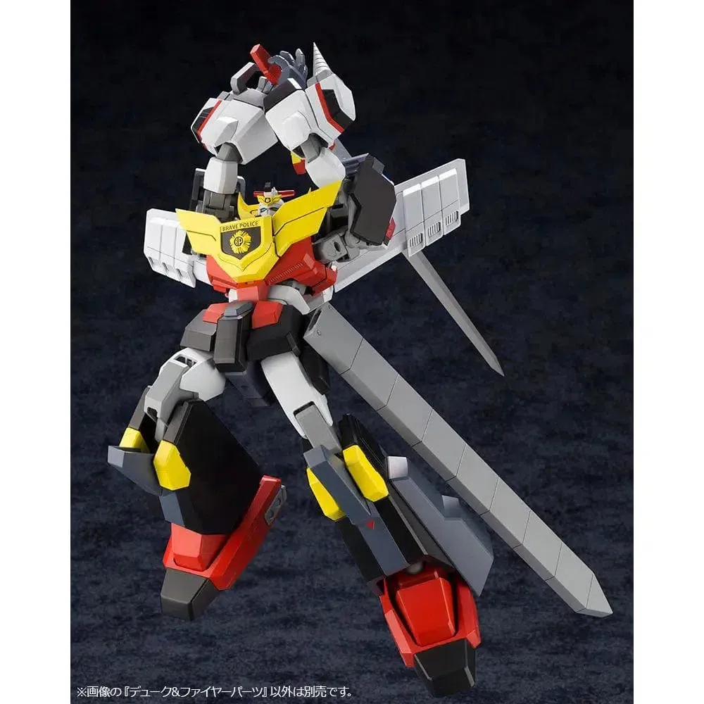 Brave Police J-Decker - Duke & Fire J-Decker Parts Model Kit - Kotobukiya