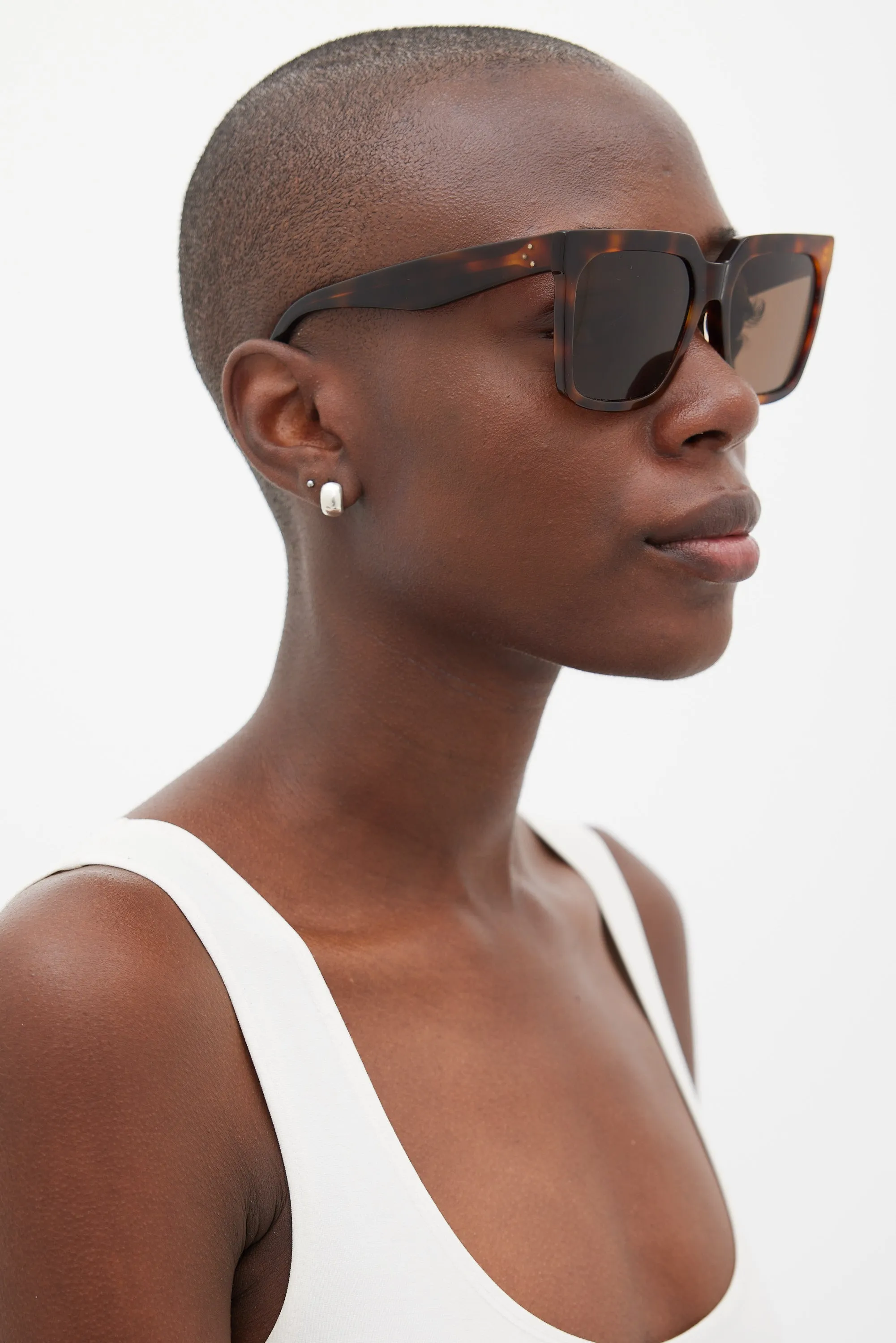 Brown Square CL4055IN Sunglasses