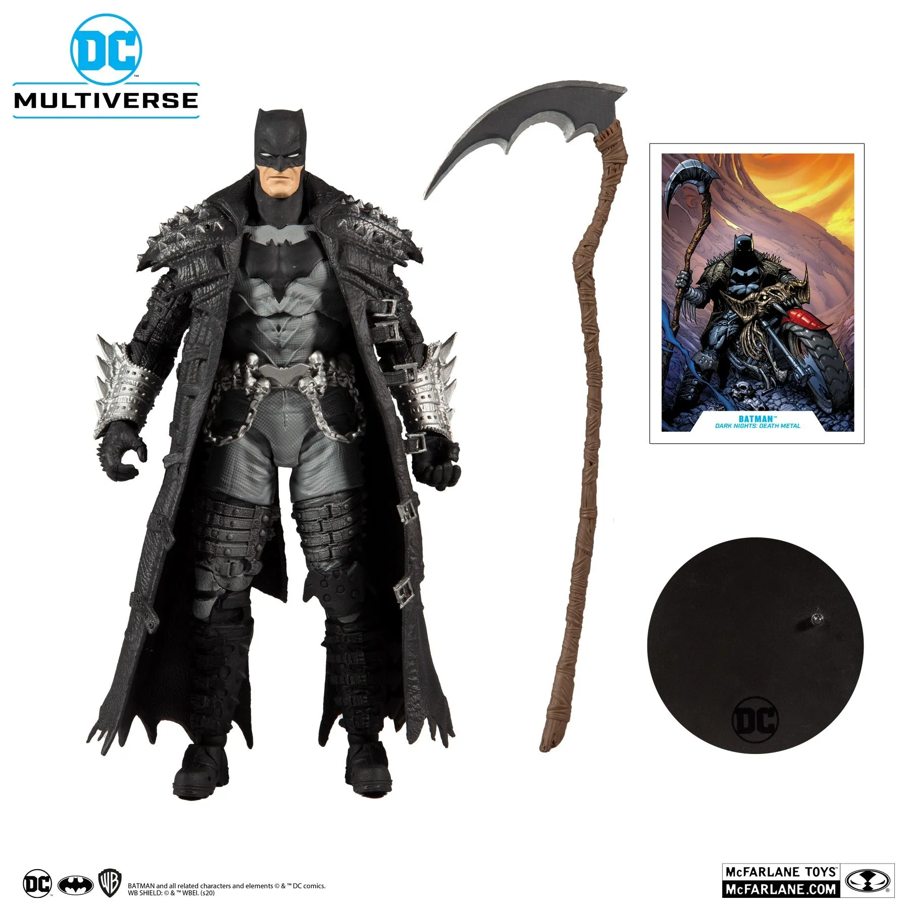 DC Multiverse Death Metal Batman 7" Inch Action Figure - McFarlane Toys