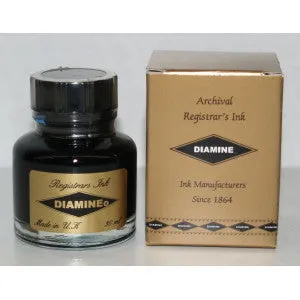 Diamine Archival Blue / Black - 30ml Bottled Ink