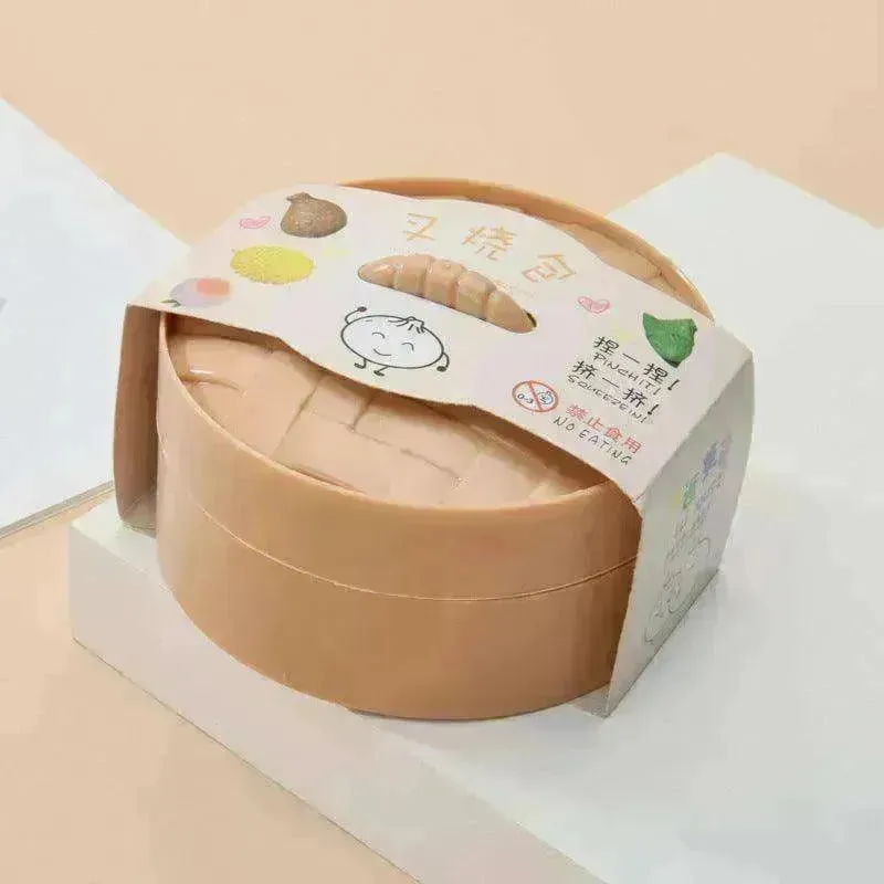 Fashion Personality New Simulation Steamed Bun Toy