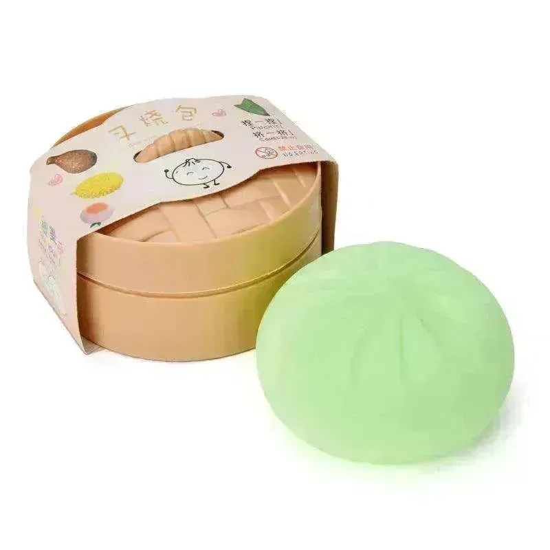 Fashion Personality New Simulation Steamed Bun Toy
