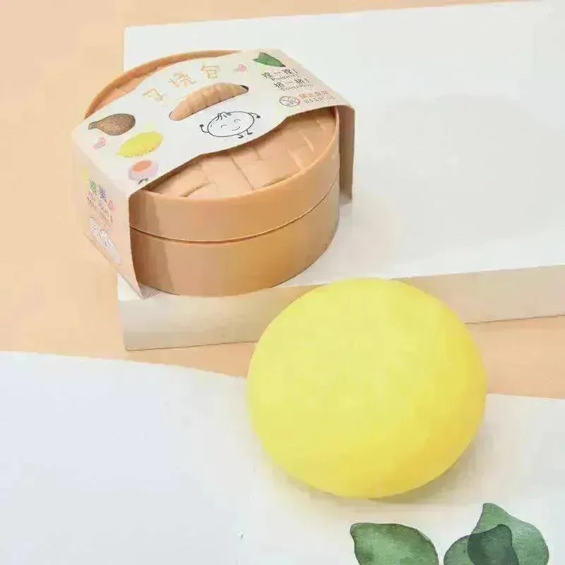 Fashion Personality New Simulation Steamed Bun Toy