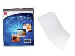 Flexible Plastic Cutting Board 2-Pack, 12"x15"
