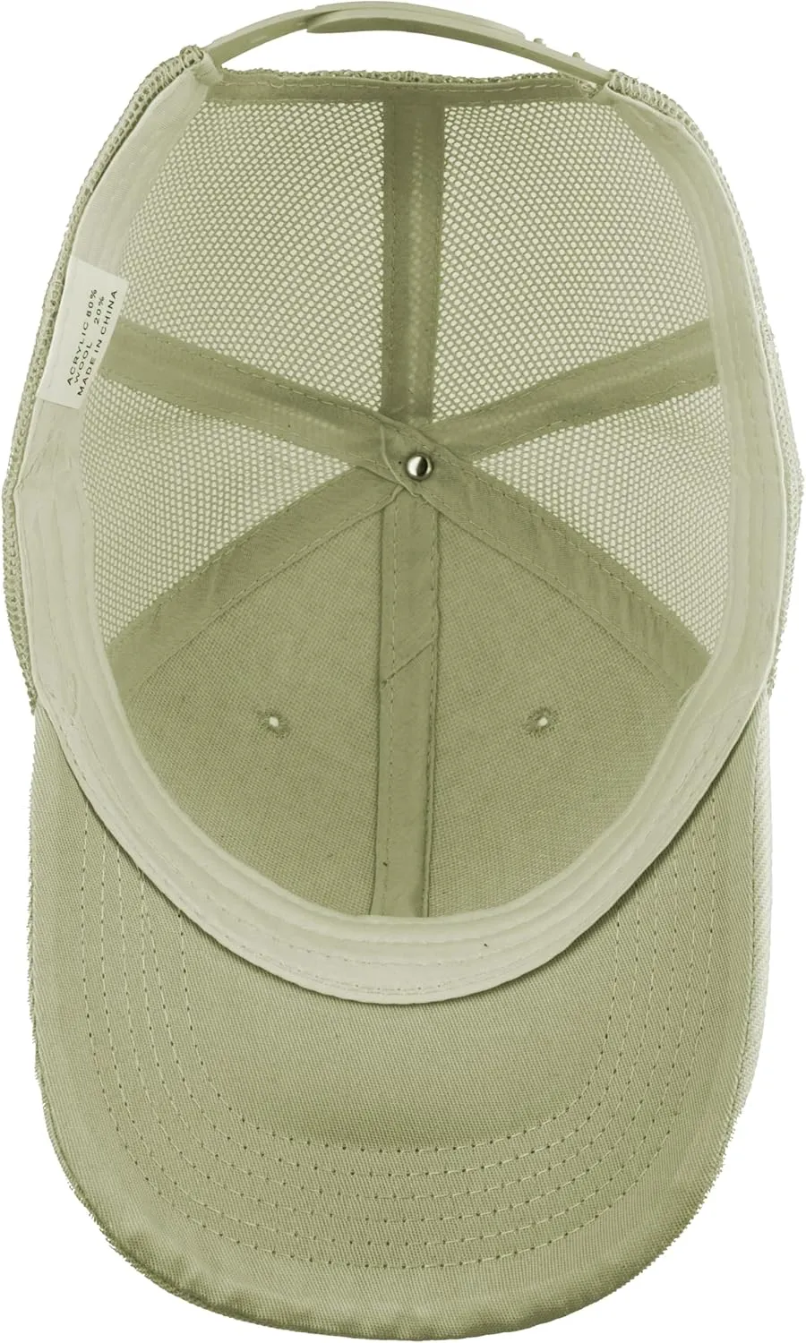 Gelante Mesh Trucker Baseball Cap Snapback Hat Structured Front Panel