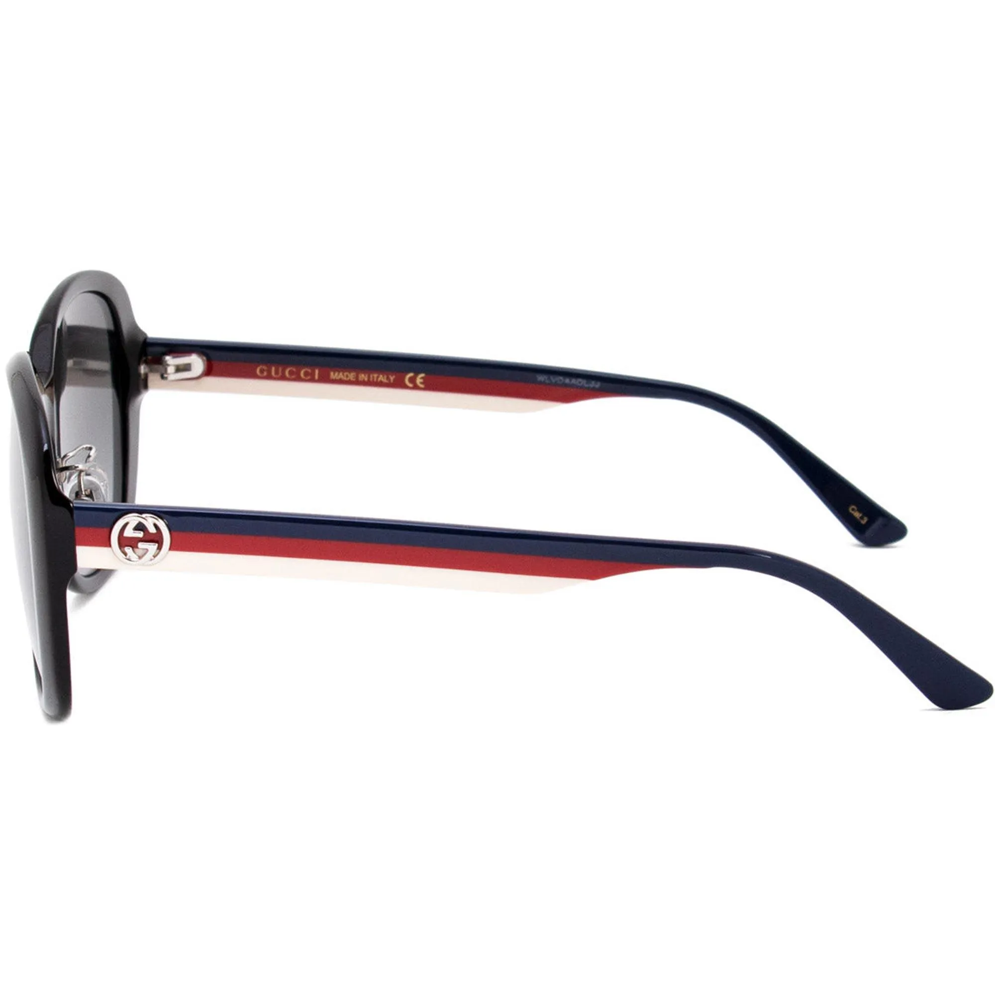 Gucci Women's Sunglasses - Grey Lens Acetate Butterfly Shaped Frame | GG0849SK 002