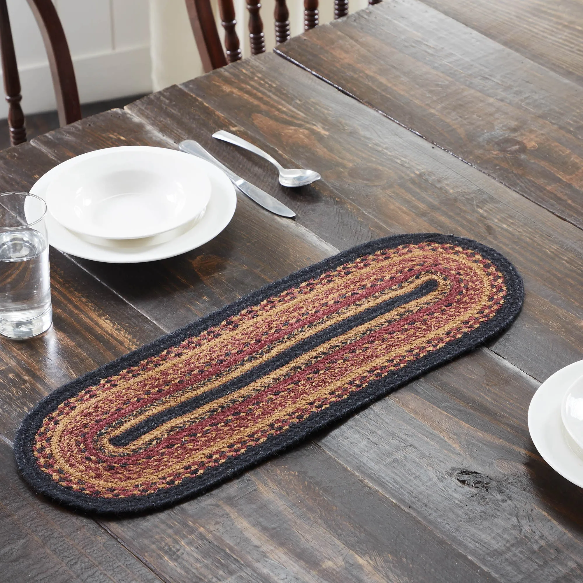 Heritage Farms Oval Jute Runner