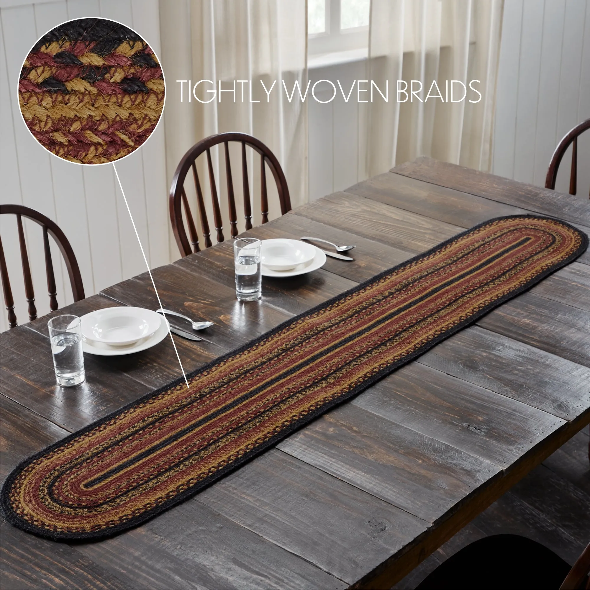 Heritage Farms Oval Jute Runner