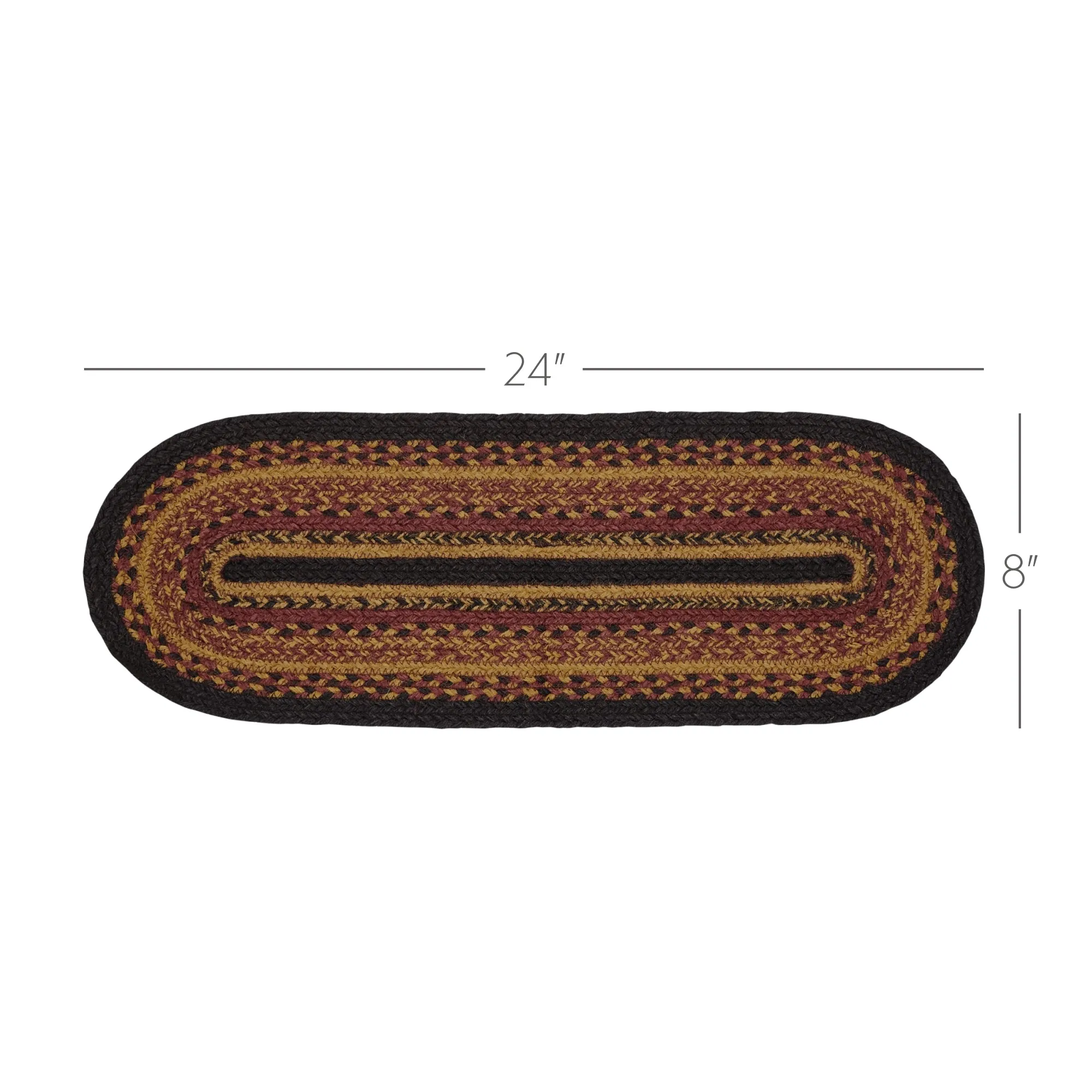 Heritage Farms Oval Jute Runner