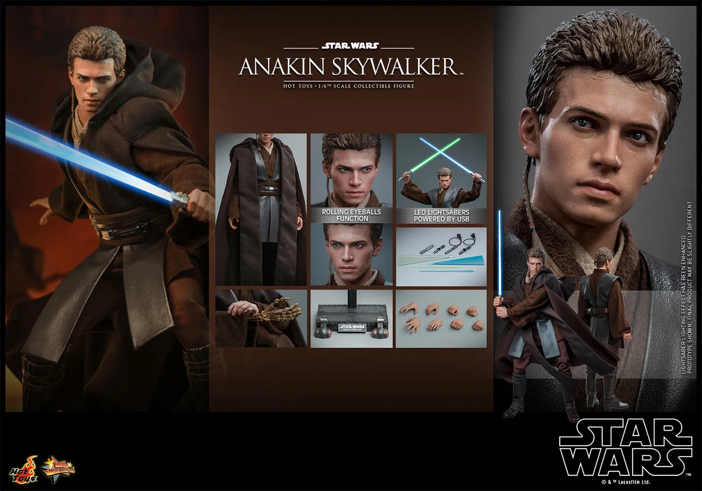 Hot Toys - Star Wars: Attack of the Clones - Anakin Skywalker
