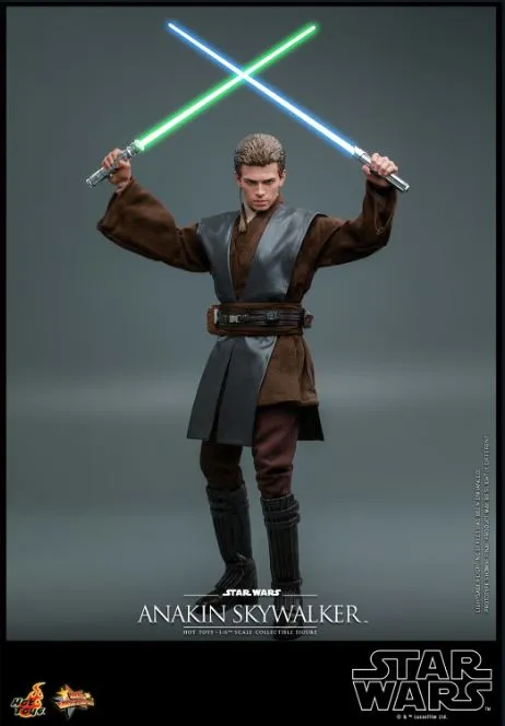 Hot Toys Star Wars Movie Masterpiece Anakin Attack Clones Figure