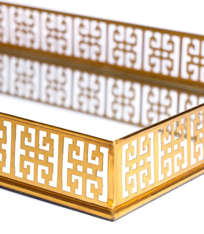 Jali Mirror Tray