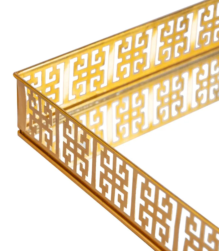 Jali Mirror Tray