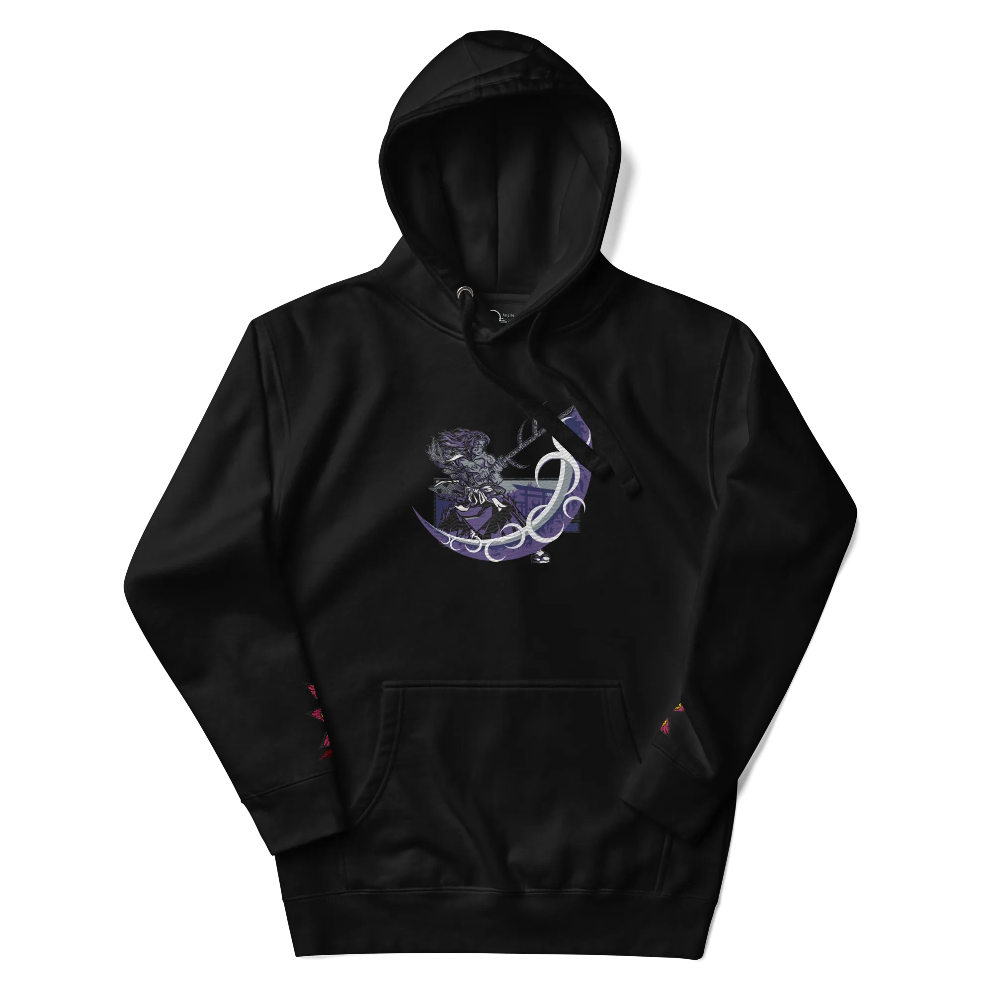 Kokushibo Embroidered and Printed Hoodie