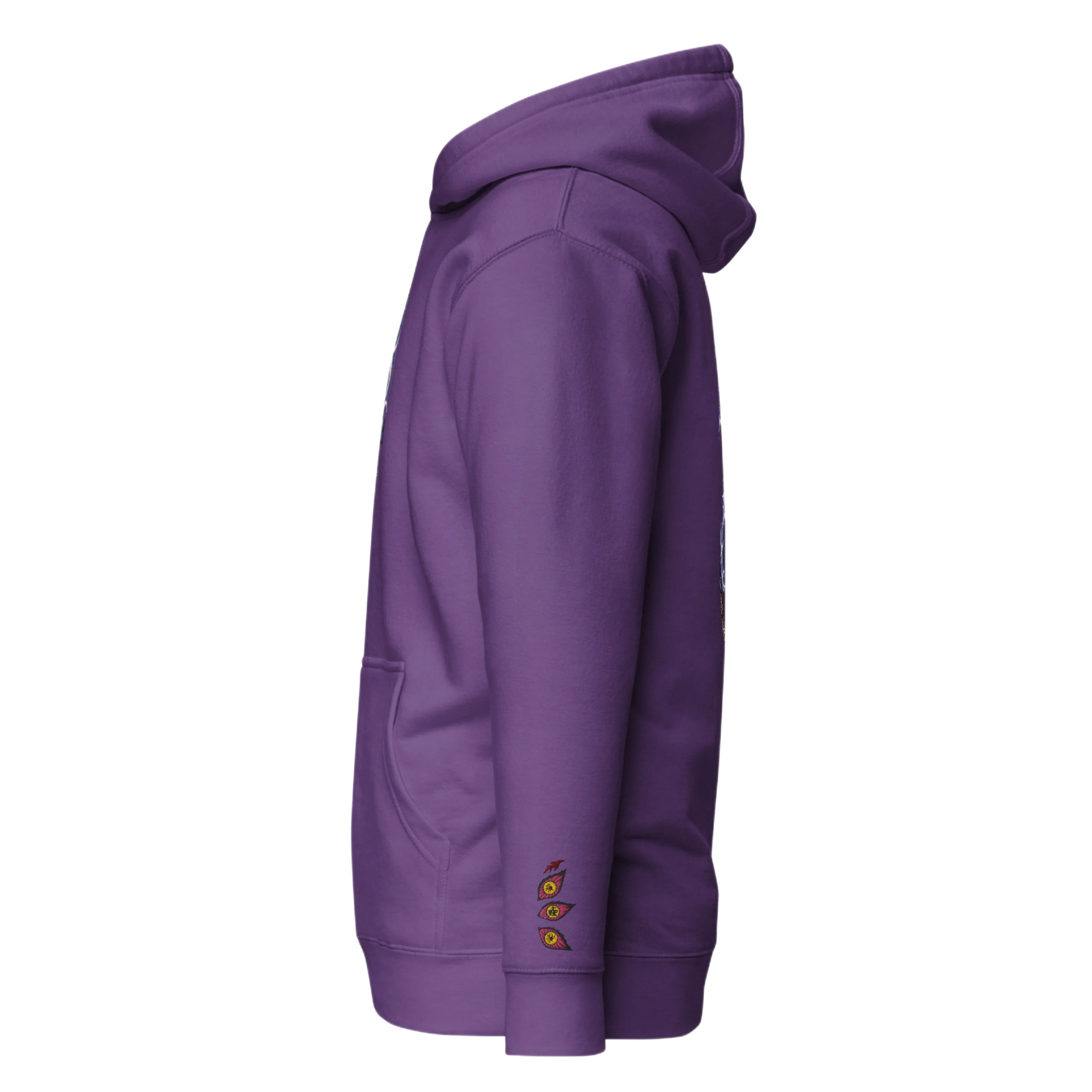 Kokushibo Embroidered and Printed Hoodie