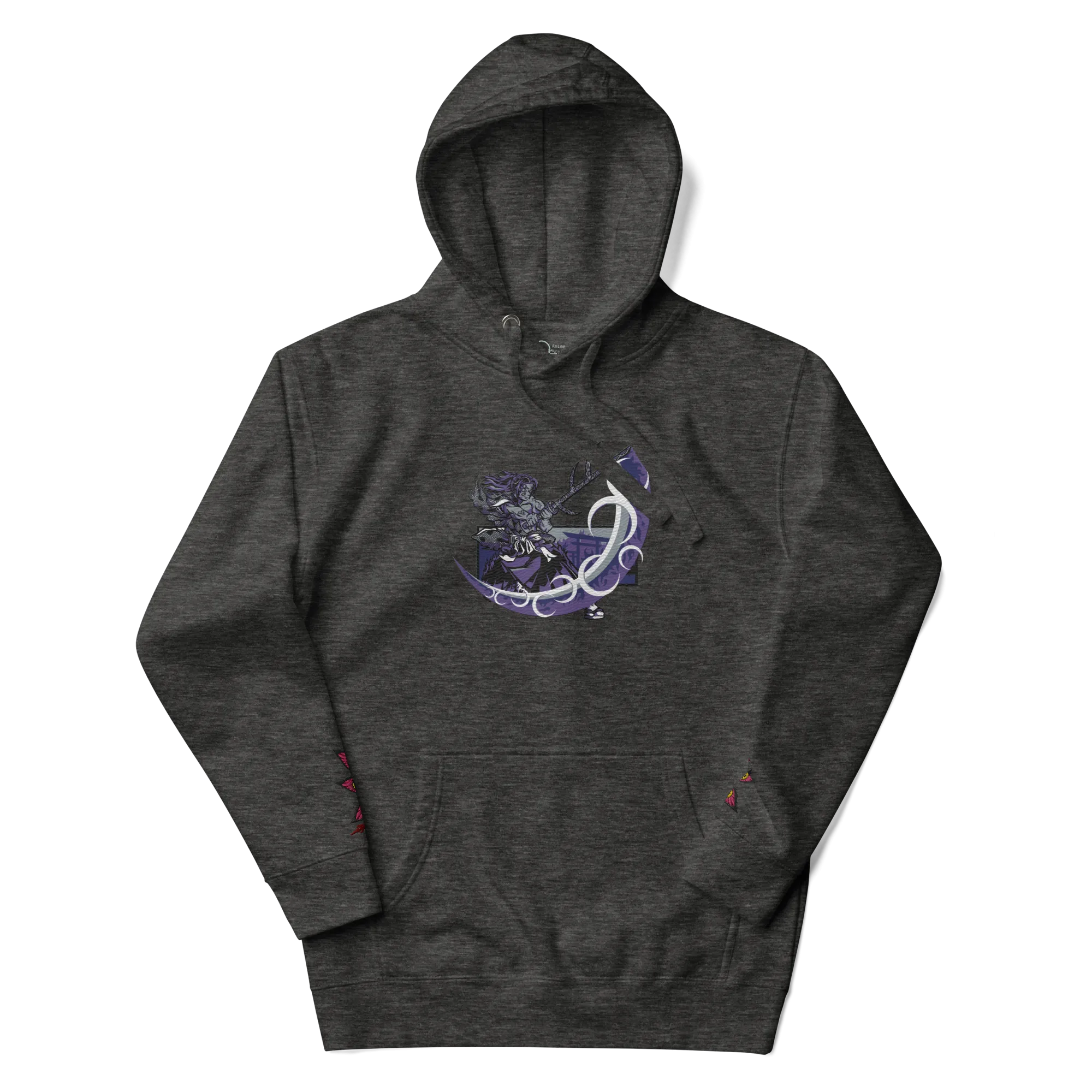 Kokushibo Embroidered and Printed Hoodie