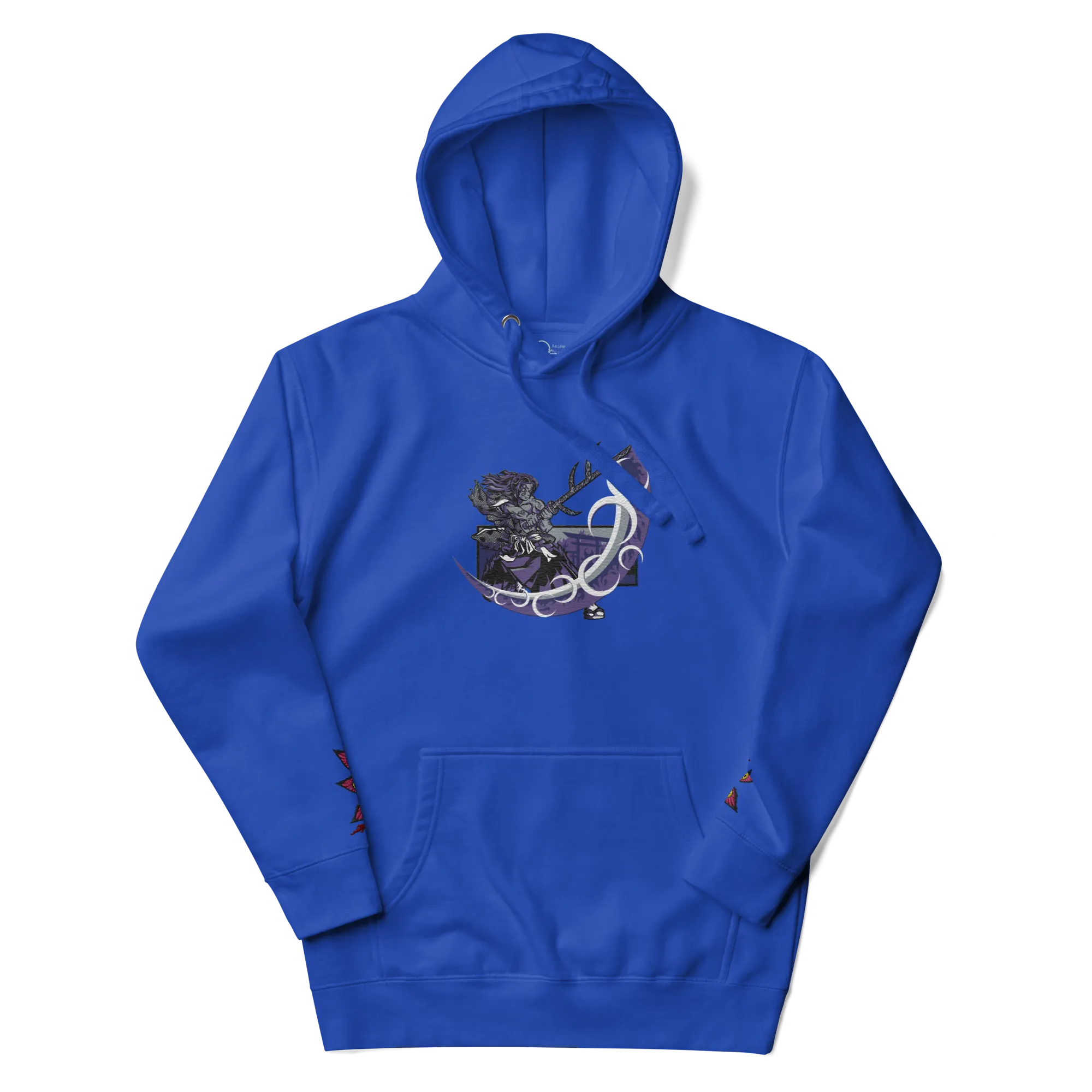 Kokushibo Embroidered and Printed Hoodie