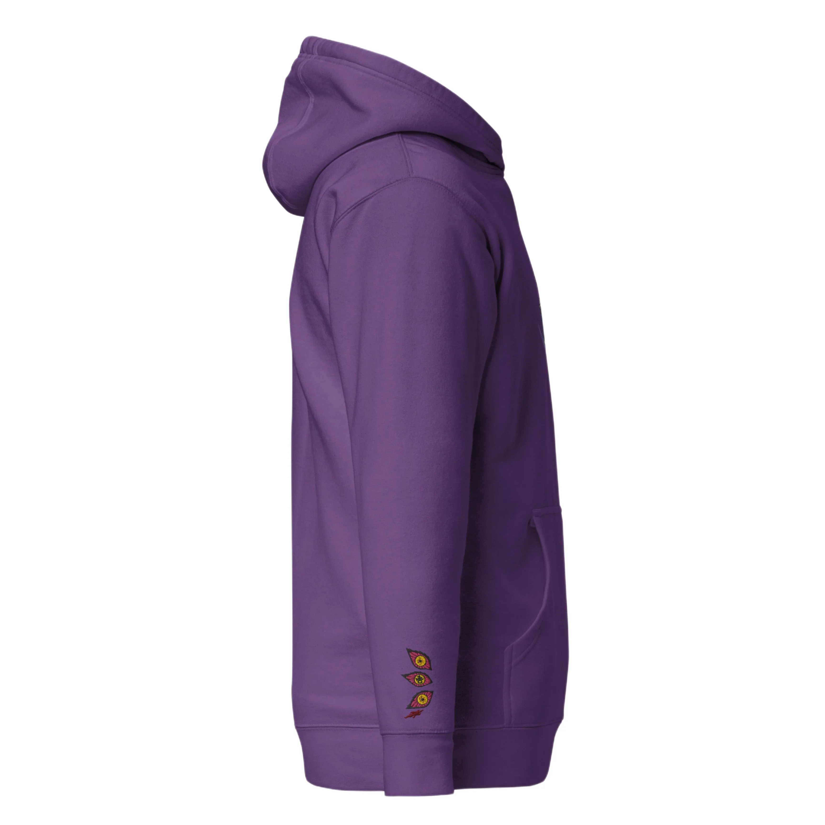 Kokushibo Embroidered and Printed Hoodie