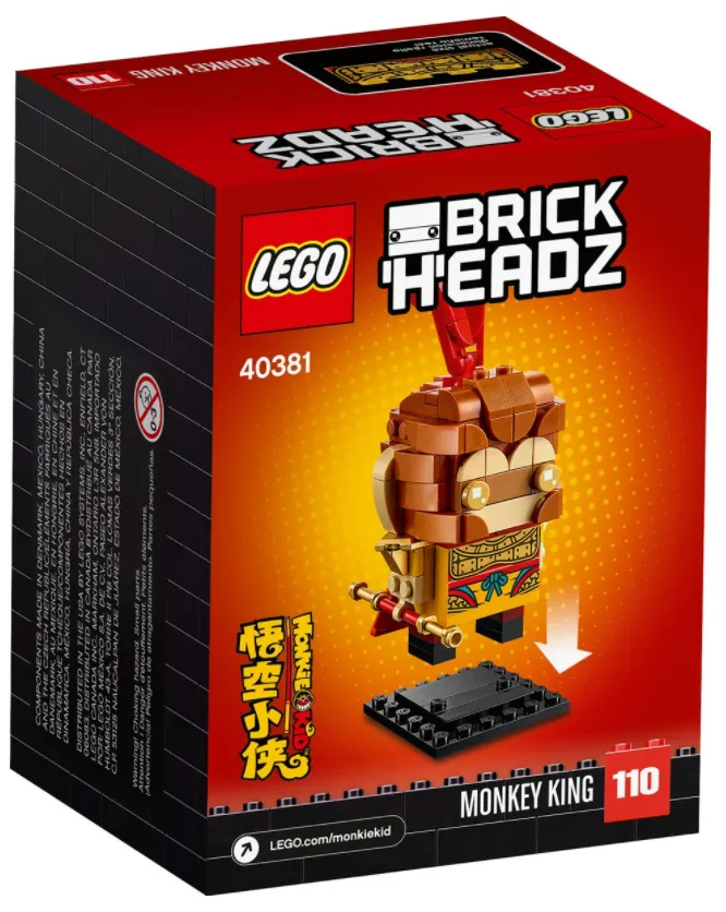 LEGO 40381: Brickheadz: Monkey King