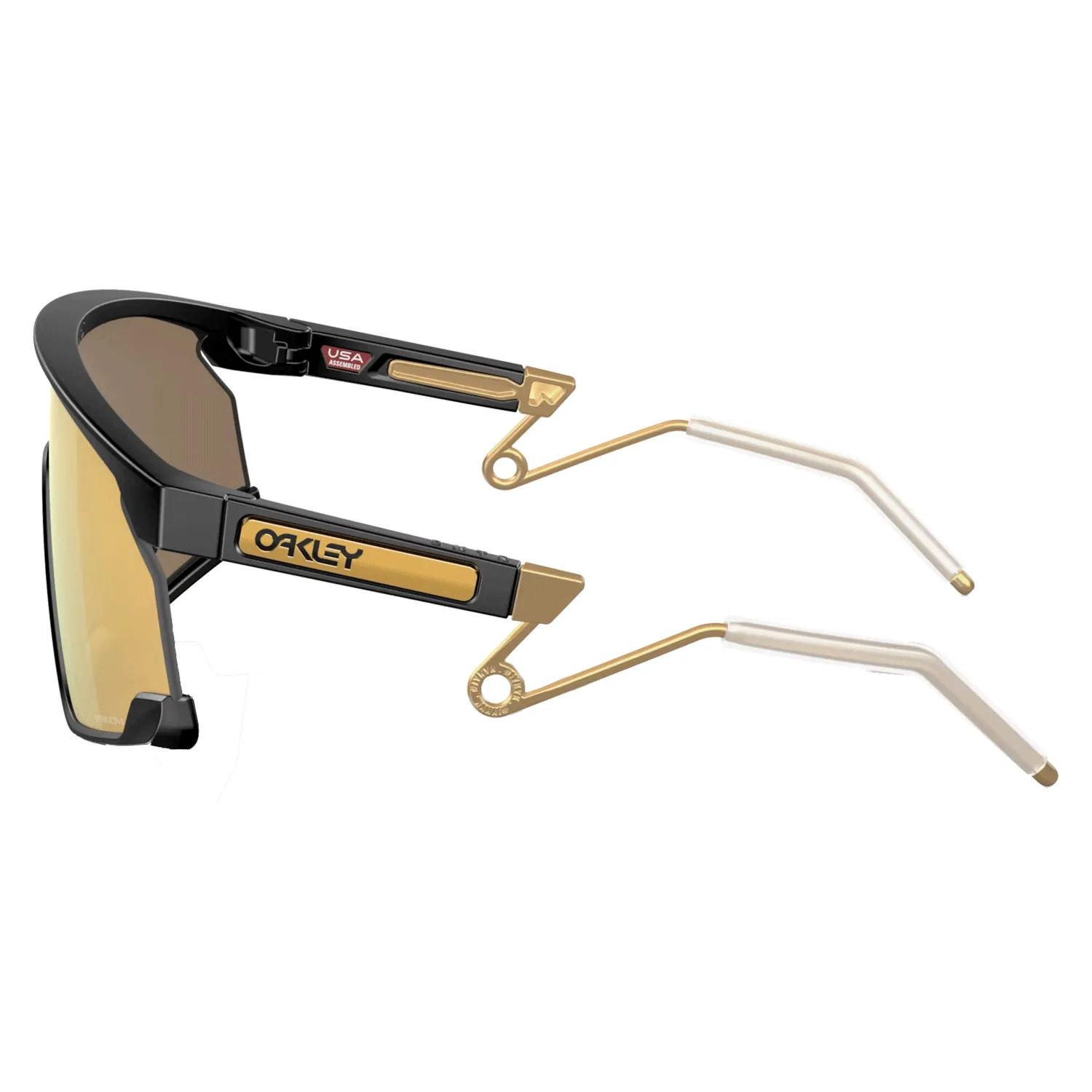 Oakley BXTR Metal Sunglasses Matte Black/Prizm 24K