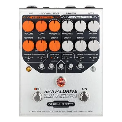 ORIGIN EFFECTS Revival Drive & Footswitch Bundle