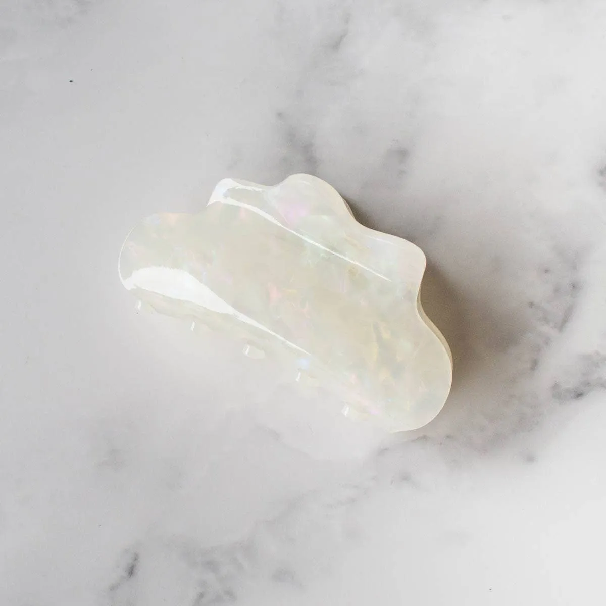 Pearl Cloud Hair Claw