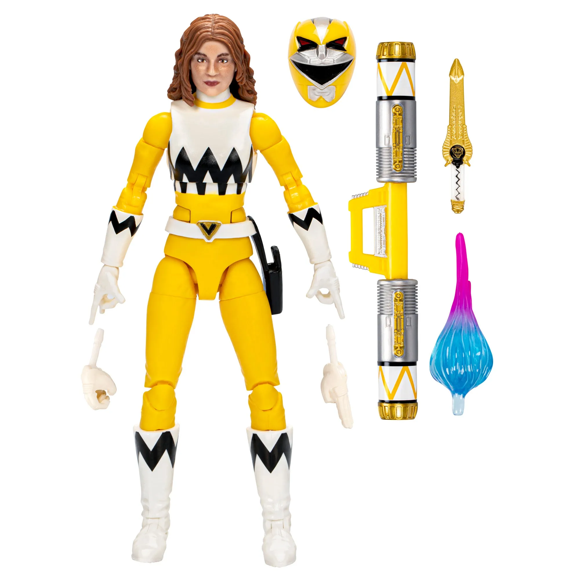 Power Rangers Lightning Collection Lost Galaxy Yellow Ranger Figure