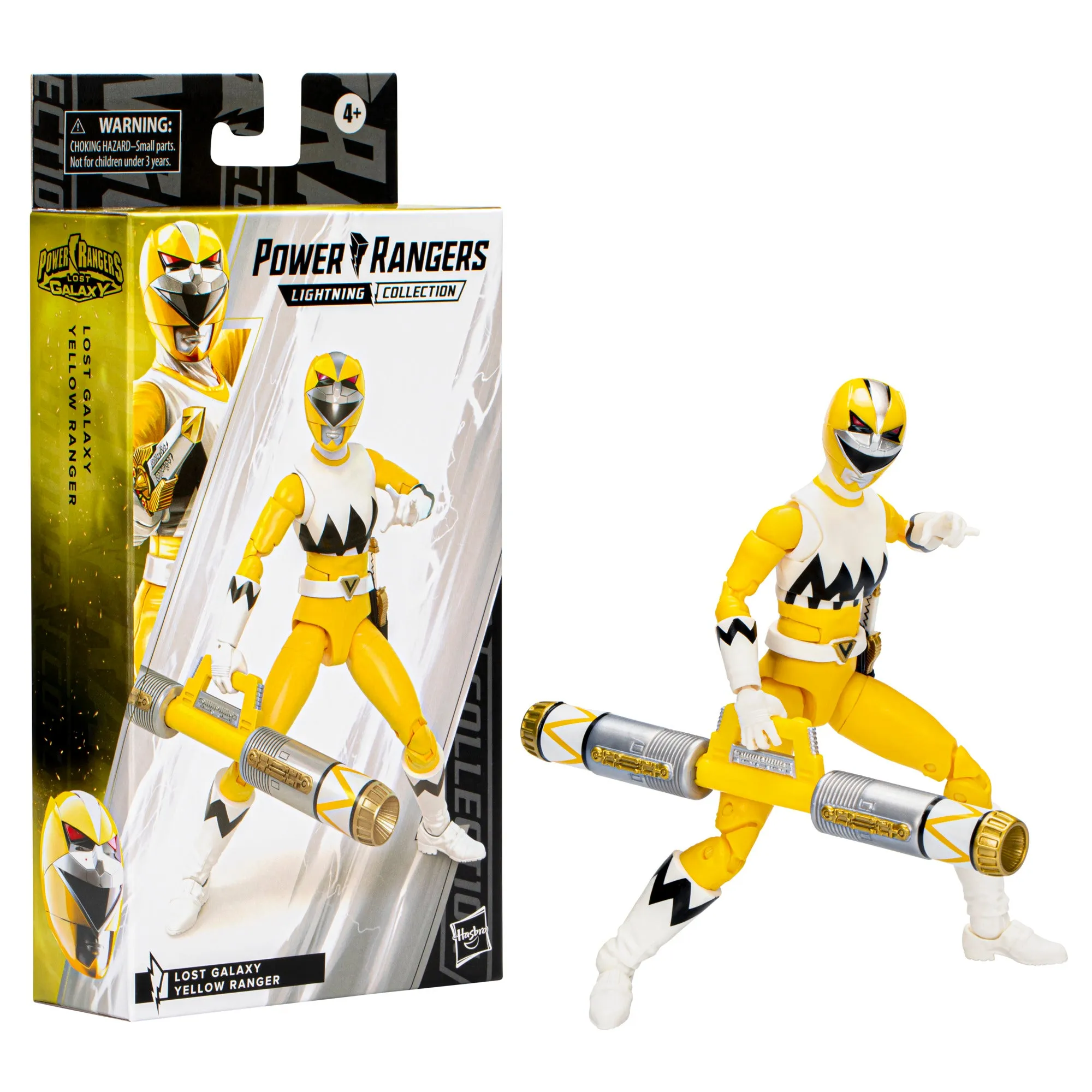 Power Rangers Lightning Collection Lost Galaxy Yellow Ranger Figure