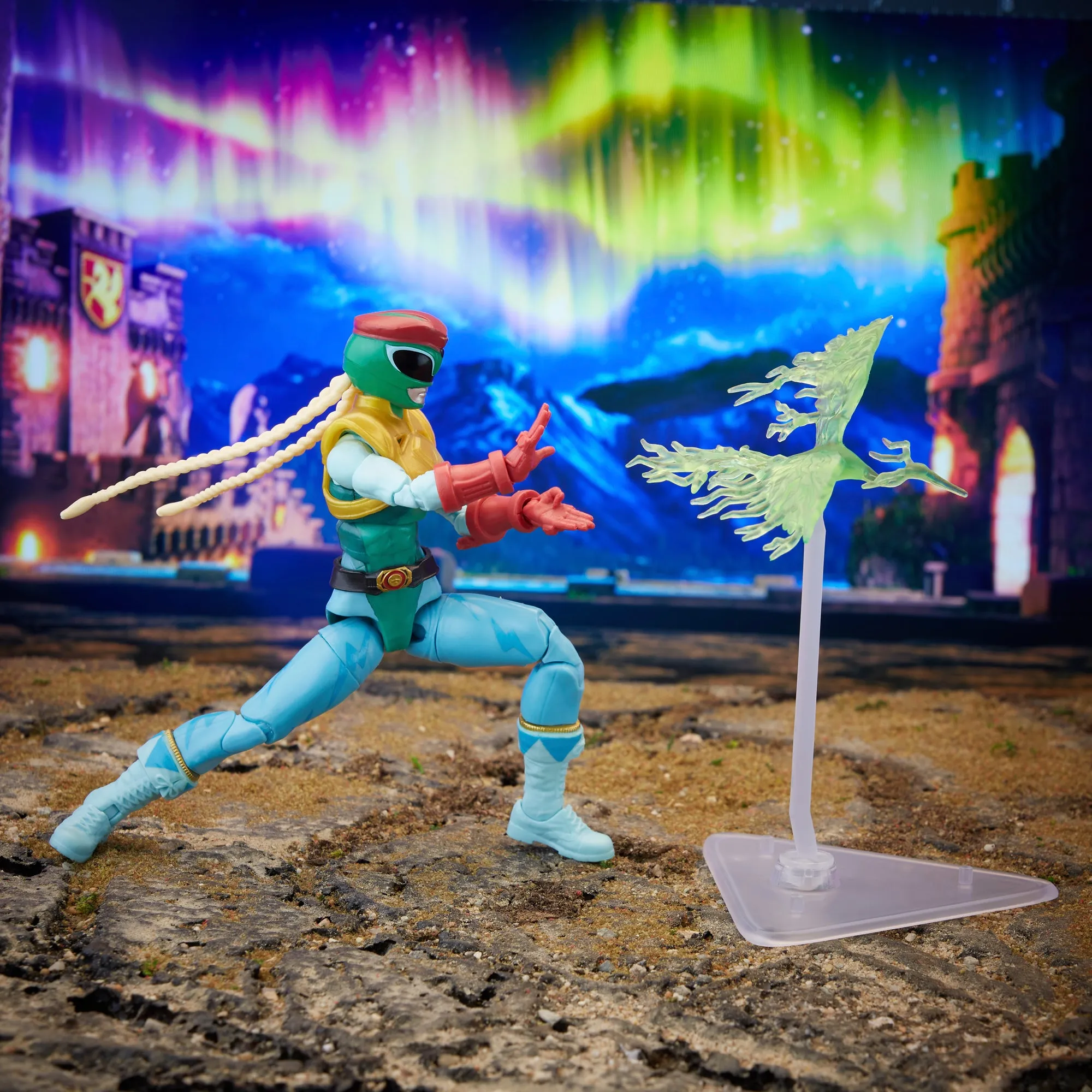 Power Rangers X Street Fighter Lightning Collection Morphed Cammy Stinging Crane Ranger