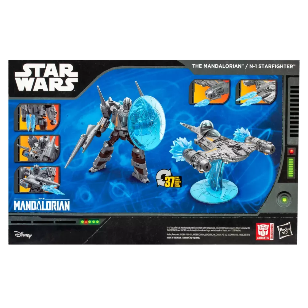 [PRE-ORDER] Transformers Collaborative STAR WARS: The Mandalorian N-1 Starfighter Exclusive Action Figure (G0098)