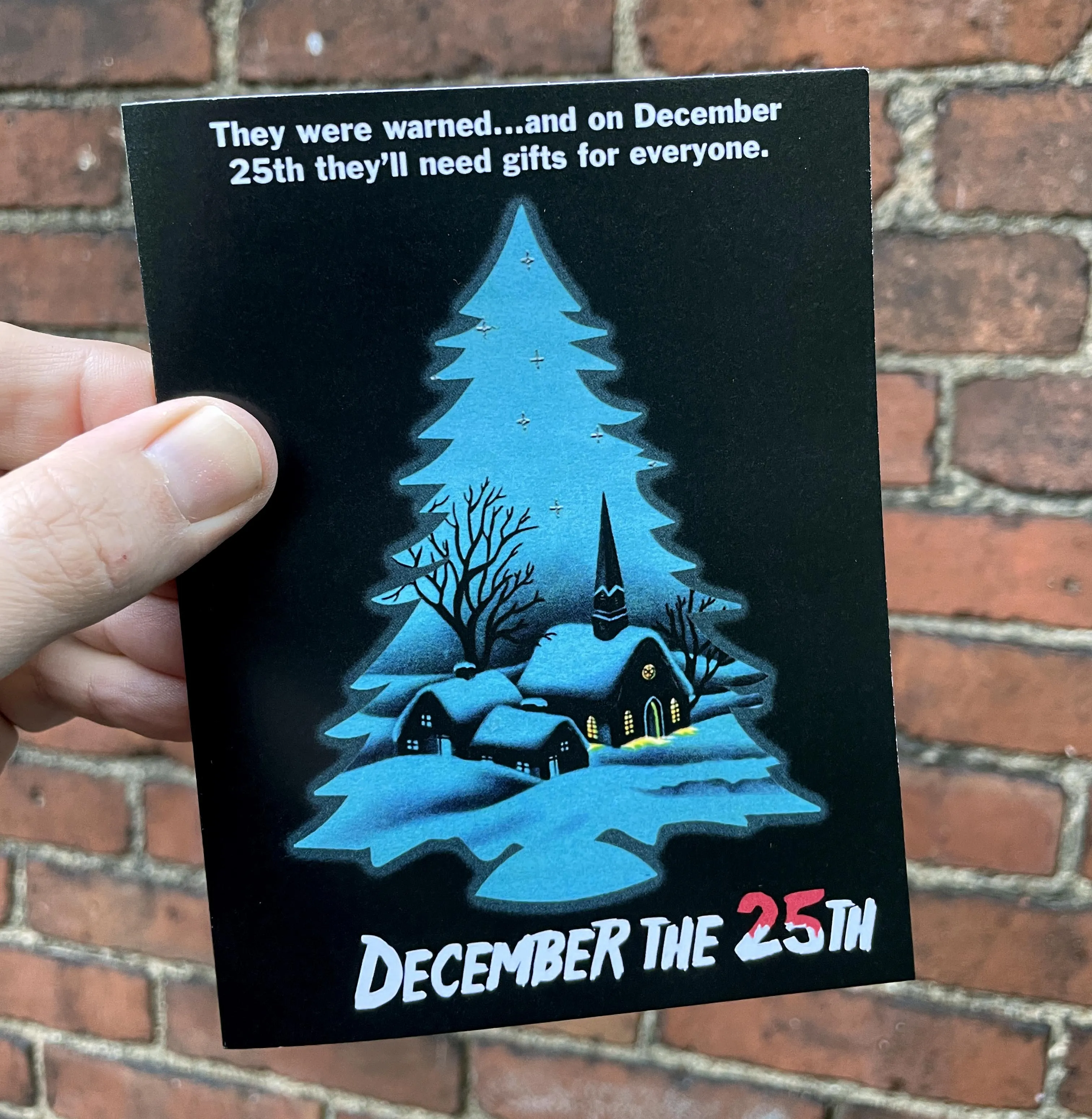 Scary Christmas Boxed Card Set