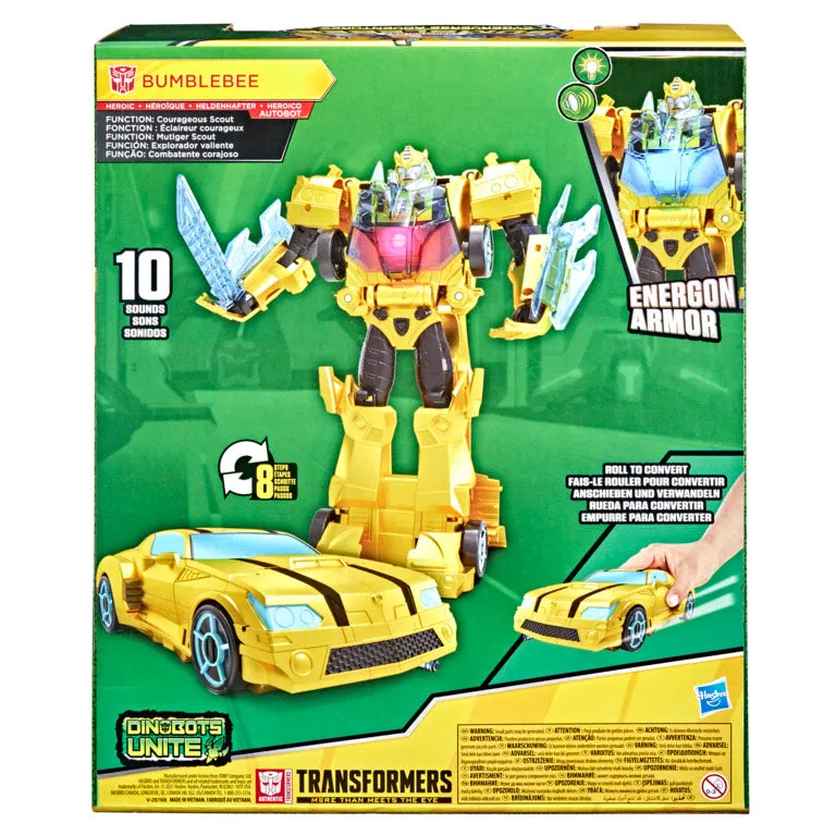 Transformers Cyberverse Adventures Roll N' Change Figure Bumblebee