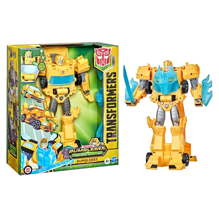 Transformers Cyberverse Adventures Roll N' Change Figure Bumblebee