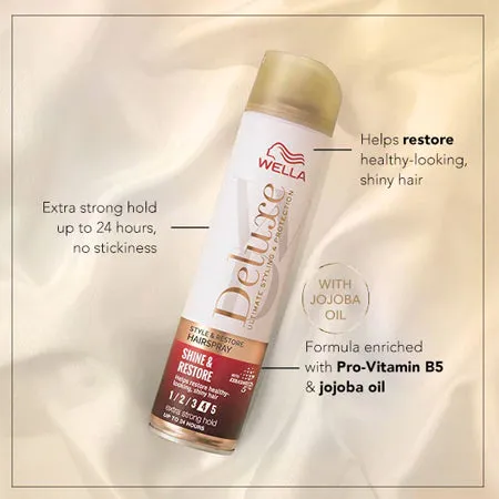 WELLA Deluxe Shine & Repair Hairspray 250ml